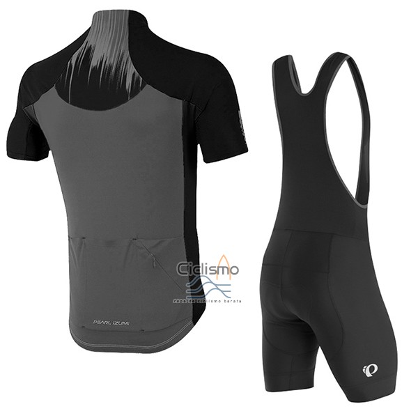 Pearl Izumi Ropa Ciclismo Culotte Corto 2017 Hombre Mangas Cortas Negro y Gris